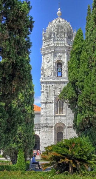 (リスボンのジェロニモス修道院の塔) — ストック写真
