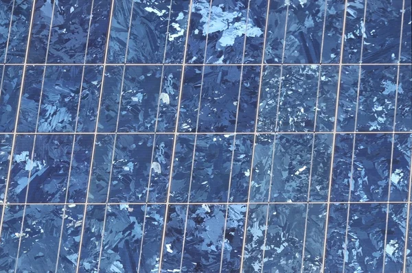 Panel solar como fondo — Foto de Stock