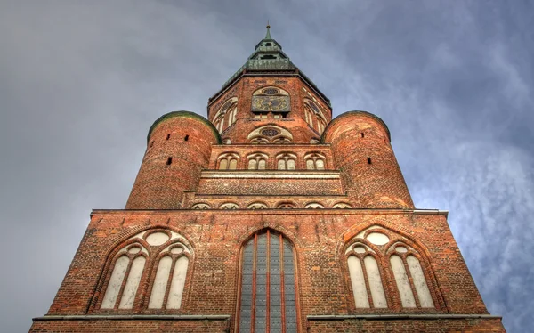Pyhän Nikolain katedraali Greifswaldissa (Mecklenburg-Vorpommern, Saksa ) — kuvapankkivalokuva