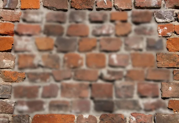 Oude bakstenen muur als achtergrond 02 — Stockfoto