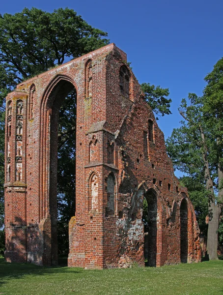 stock image Old monastery Eldena near Greifswald (Germany)