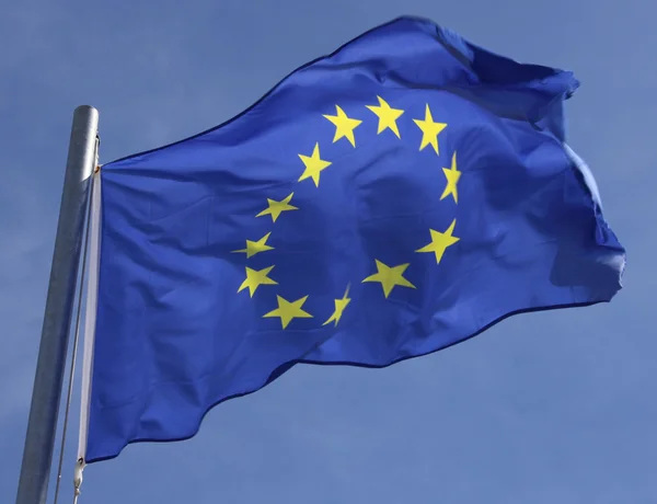 Flaga Unii Europejskiej 02 — Zdjęcie stockowe