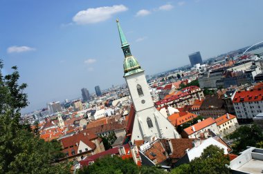 Bratislava, Slovakia - city panorama clipart