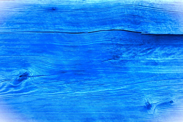 Fond bleu frottis en bois — Photo