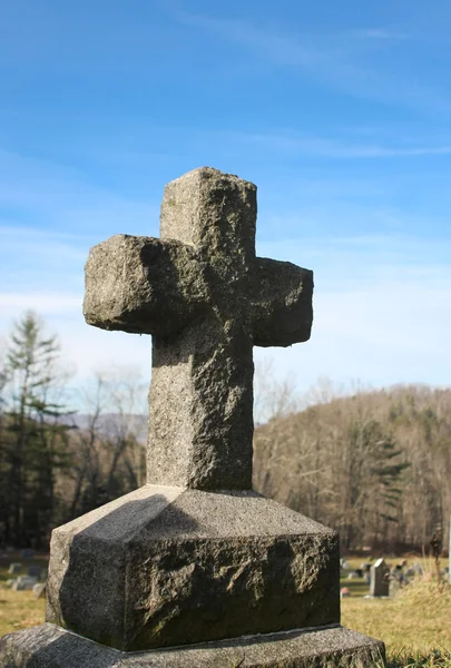 Крест голубого неба — стоковое фото