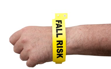 Fall Risk Bracelet clipart