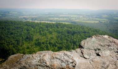 doğal görünümü mountians ve ağaçlar