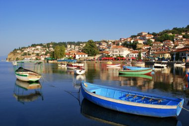 Ohrid lake clipart
