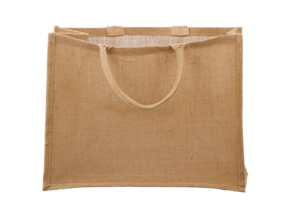 Doğal lif yeniden kullanılabilir alışveriş çantası — Stok fotoğraf
