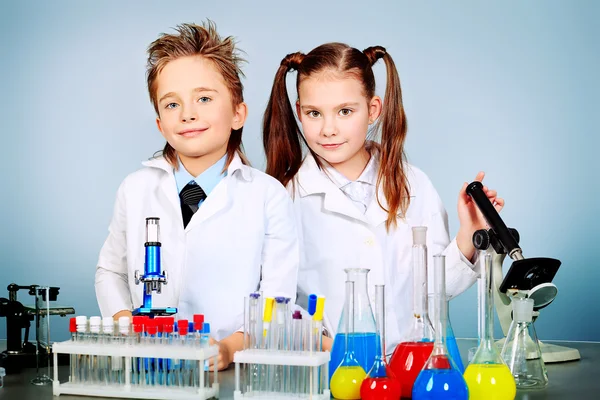 stock image Children science