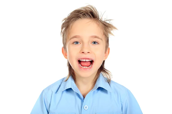 stock image Speaker boy