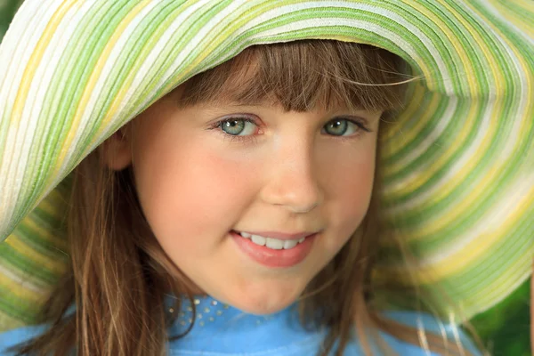 stock image Girl in hat