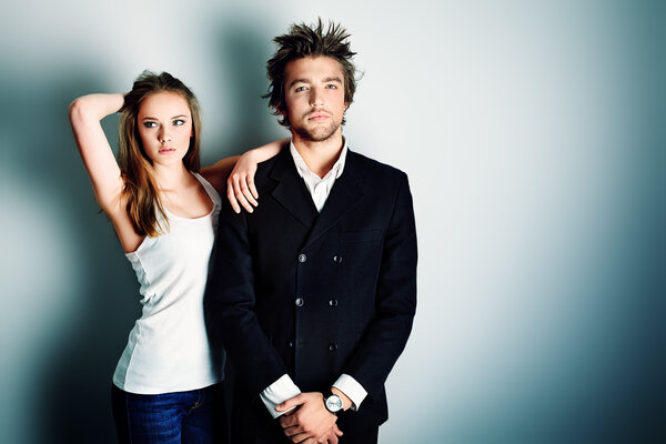 Чёрный костюм
