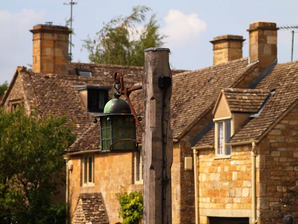 A street in chipping campden cotswolds gloucestershire midlands england uk — Stock Photo, Image