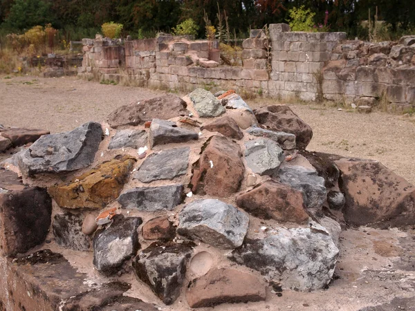 Romeinse fort gariannonium burgh kasteel norfolk broads nationaal park east anglia Engeland uk Europa — Stockfoto