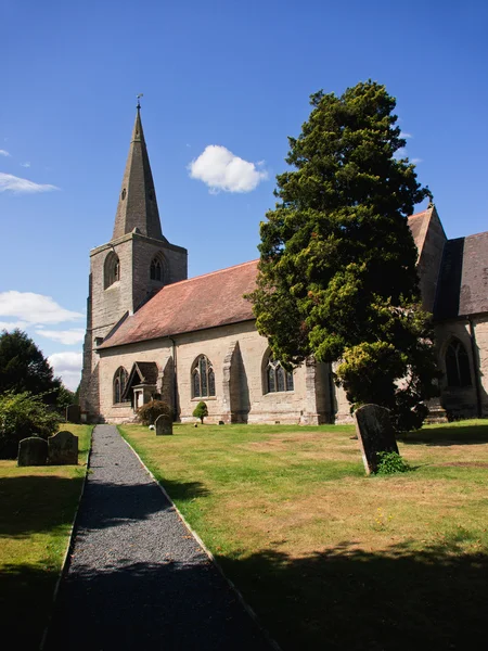 St Nicolas Kirche Warwick. — Stockfoto