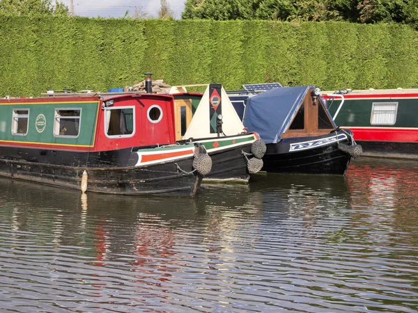 Marina worcester und birmingham canal alvechurch worcestershire uk — Stockfoto