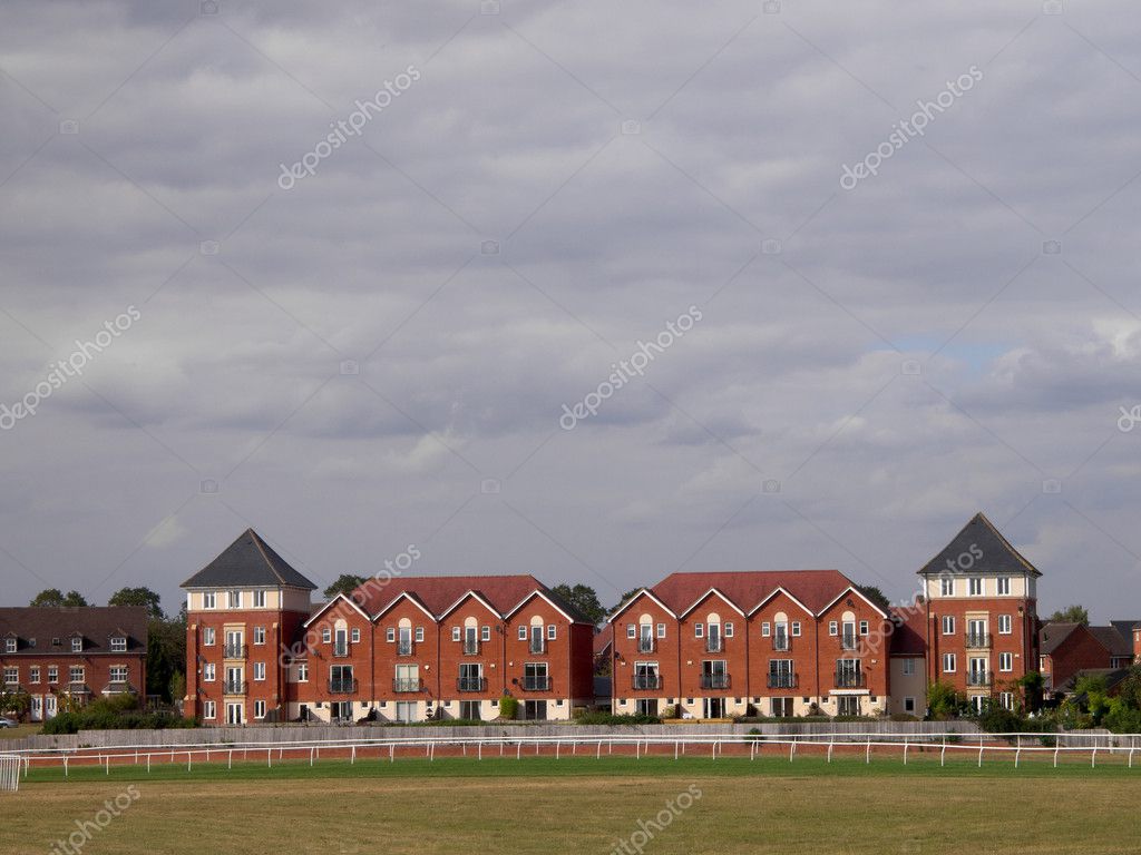 Racecourse new housing and flats stratford upon avon warwickshire