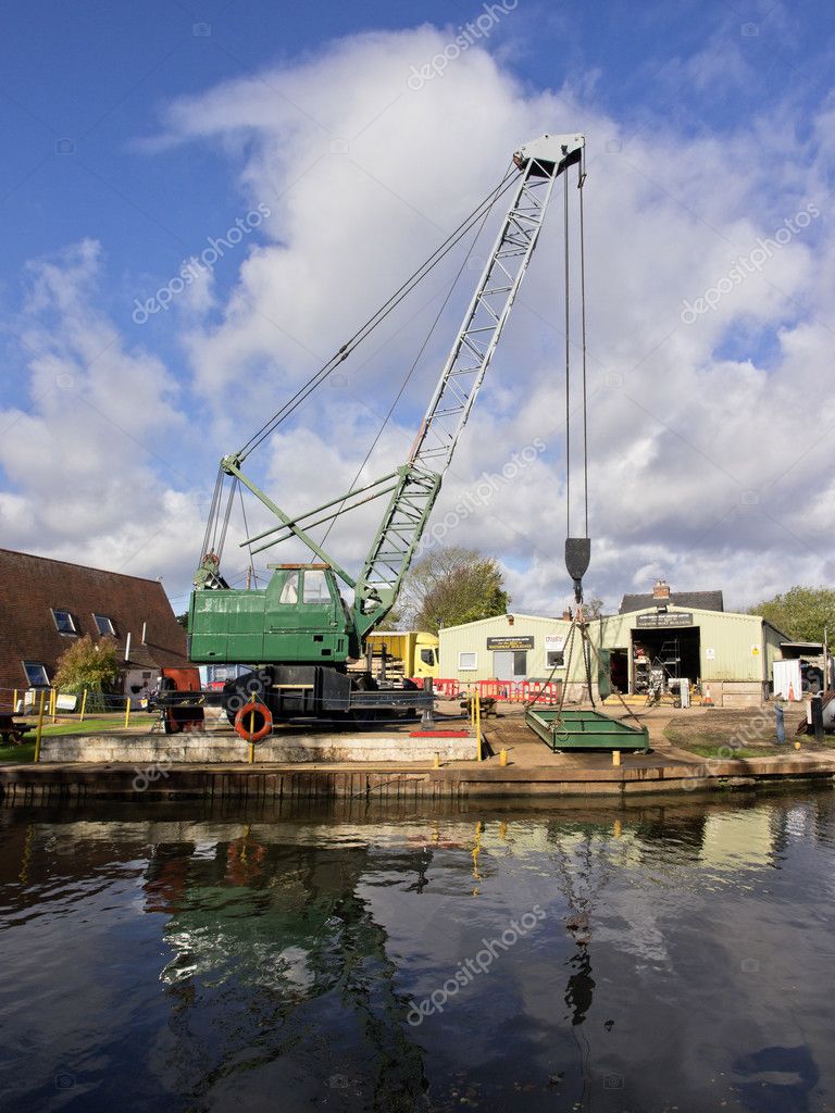 Canal boatyard Stock Photo by ©davidmartyn 10812411