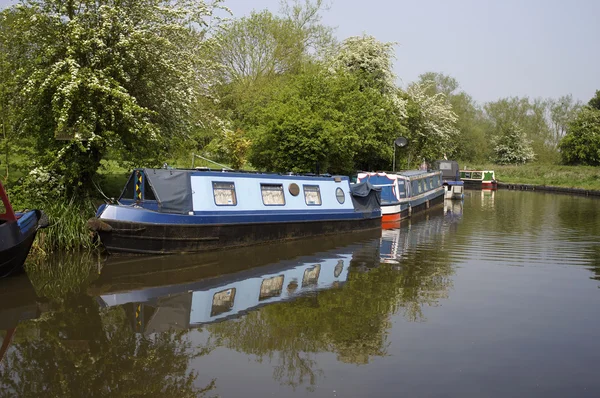 Canal boat — Stock Photo, Image