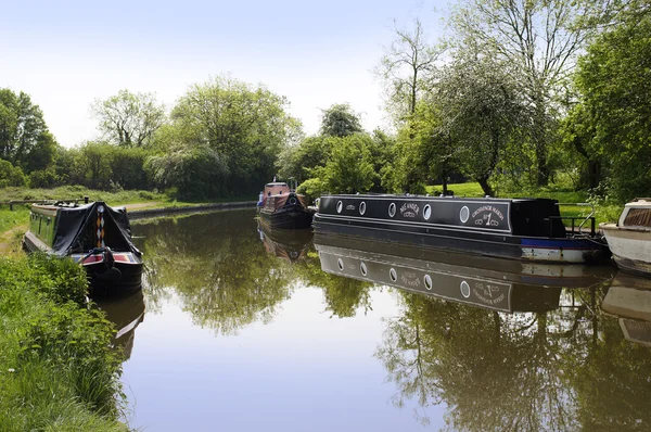 Canal boats — Stock Photo, Image