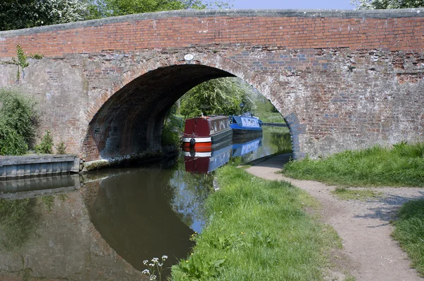 Canal bridge — Stock Photo, Image