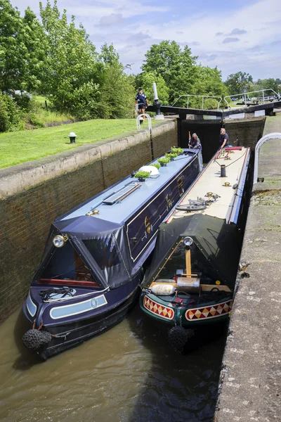Barcos del canal — Foto de Stock