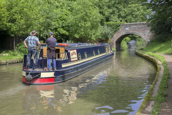 Canal boat — Stock Photo, Image