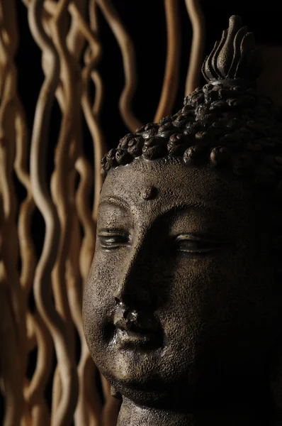 Buda con fondo abstracto — Foto de Stock