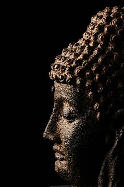 Профіль Будда голова — стокове фото