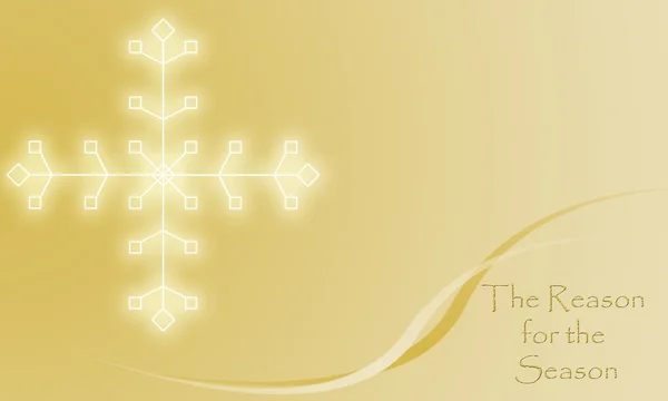 He is the Reason for the Season Abstract Christmas Backgroud wit — Stock Photo, Image