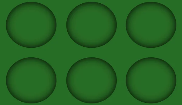 Abstrakt grön bakgrund med cirklar — Stockfoto