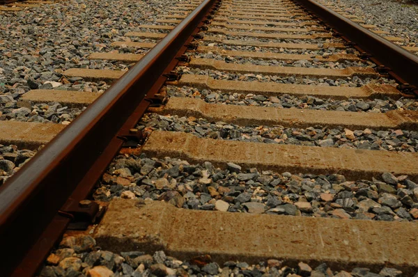 stock image Railroad tracks