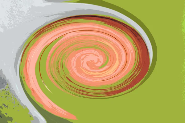 Green, pink and gray swirl background — Stock Photo, Image