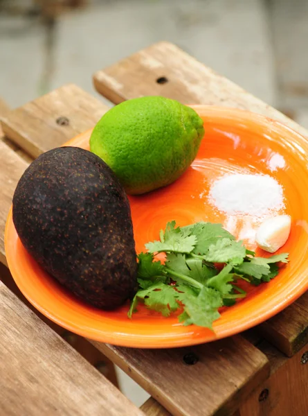 Guacamole ingredients — Stock Photo, Image