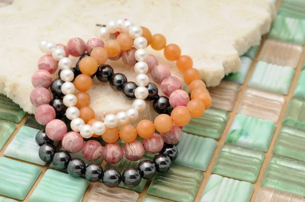 Beaded bracelets mode-sieraden — Stockfoto
