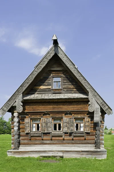 La fachada de las casas de pueblo . —  Fotos de Stock