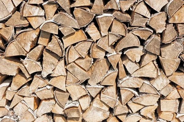 Stack of firewood. — Stock Photo, Image