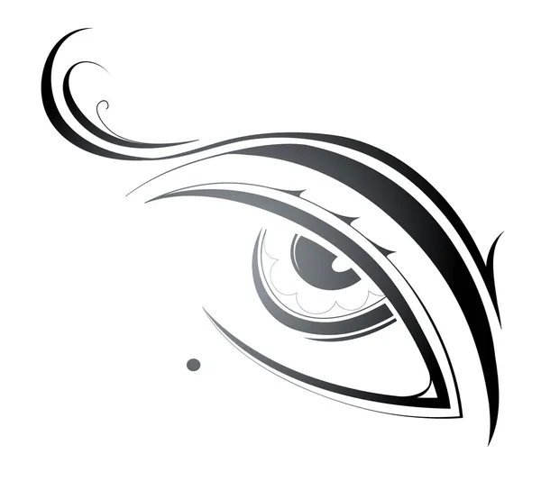Eye Kráska — Stockový vektor