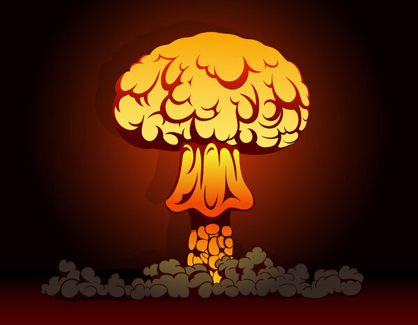 Взрыв атомной бомбы
