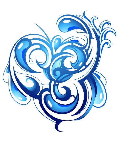Emblemas Do Fogo, Da água, Da Terra E Do Vento Ilustração do Vetor -  Ilustração de elementos, jogo: 75122013