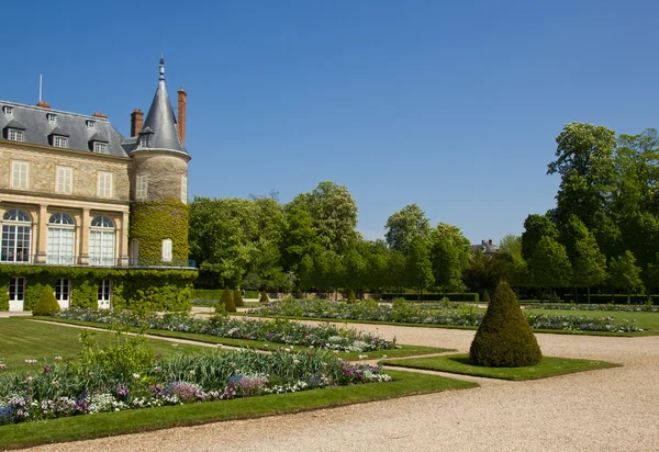 Chateau rambouillet och hans park — Stockfoto