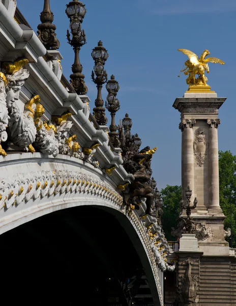 Pont Alexandre Iii, Paris — Fotografia de Stock