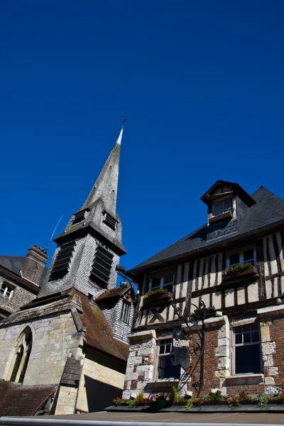 Honfleur old architecture — Stock Photo, Image