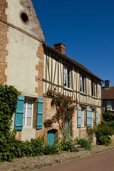 Vila francesa de Gerberoy — Fotografia de Stock