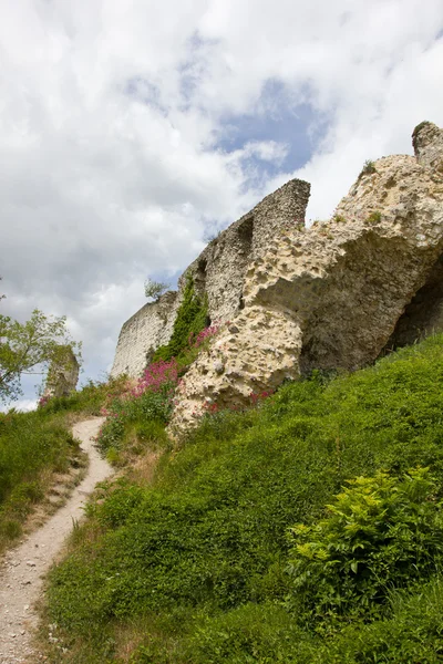 Richard Lion Heart Castle ruins — Stock Photo, Image