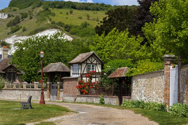 Чарівною селі французький — стокове фото