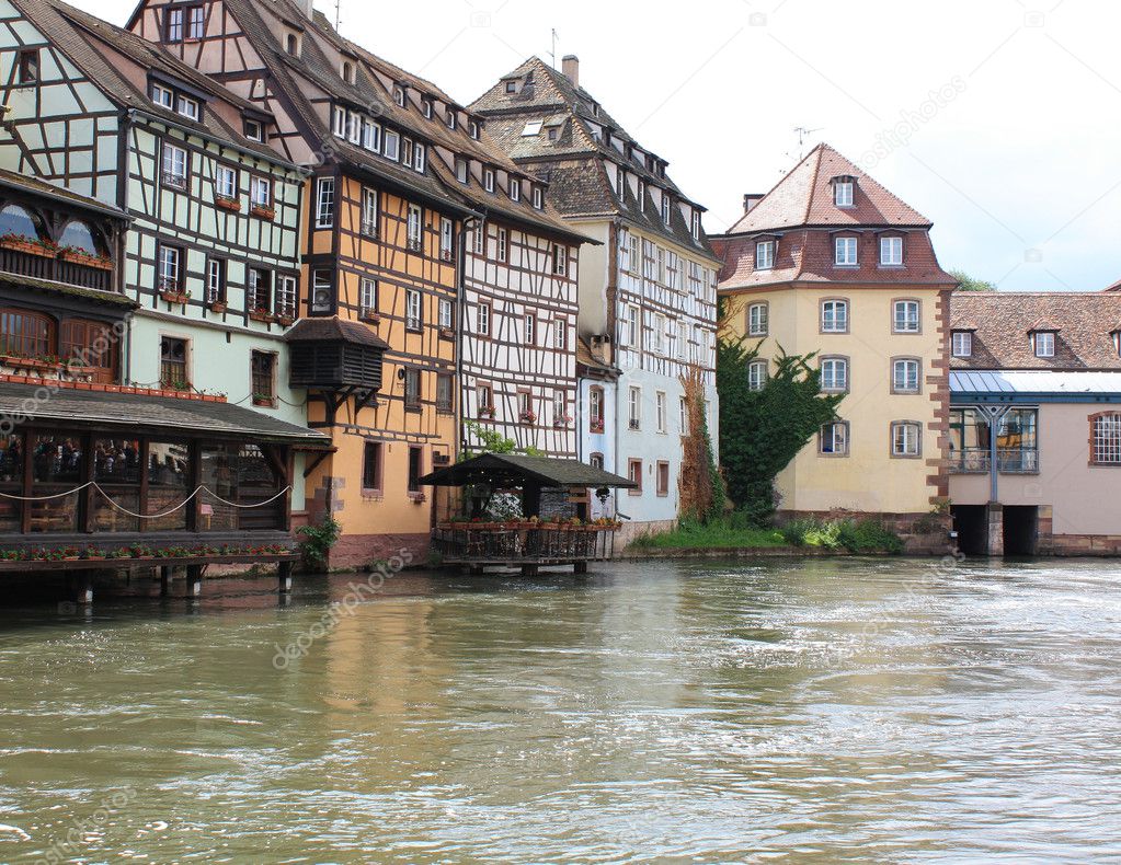 Historic houses in Strasbourg