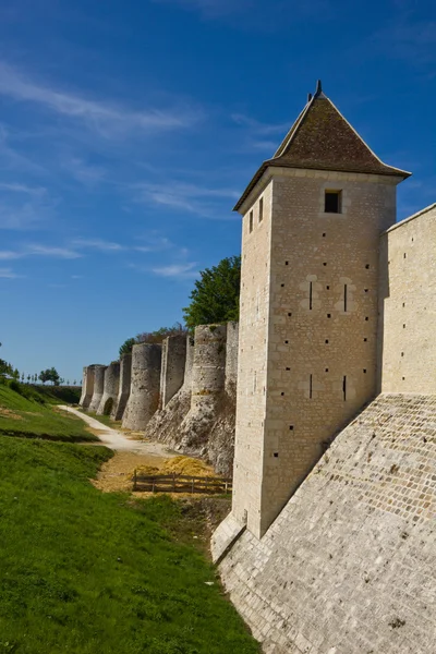 Mura della città vecchia - Provins — Foto Stock