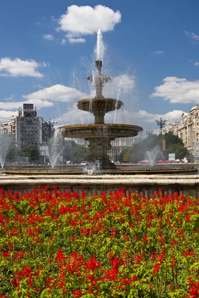 Unirii Square - Бухарест — стоковое фото
